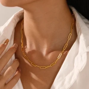 PAPER CLIP NECKLACE