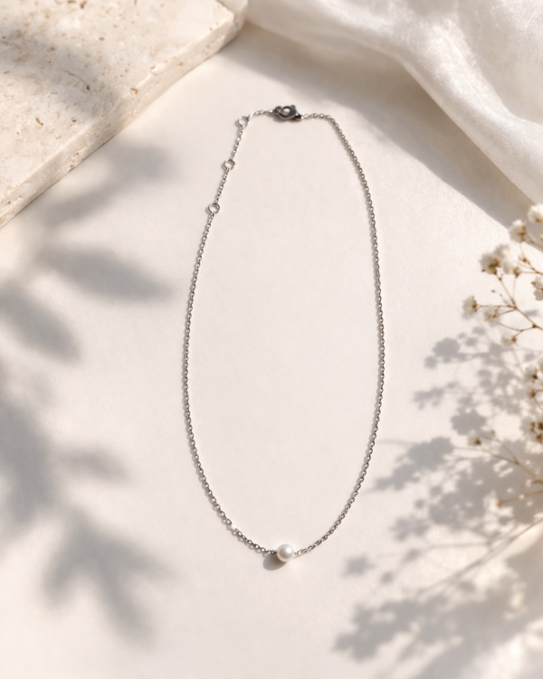 BEATRICE NECKLACE SILVER PACKAGE