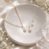 FRESH WATER PEARL NECKLACE GOLD PACKAGE